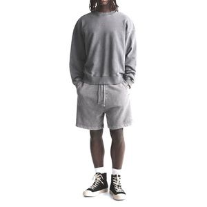 ZARA Men’s Acid Wash Grey Sweatshirt (M)